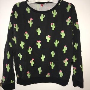 H&M cactus sweater